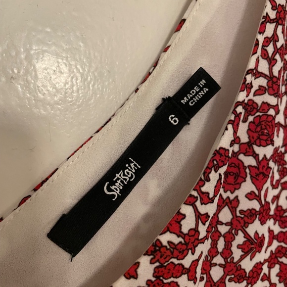 Sports girl red tank size 6 - Picture 3 of 4